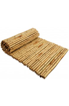 Natural yellow bamboo roll screen 40/45mm 1.2 mtr high x 1.8 mtr wide